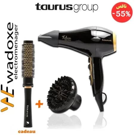 Sèche-cheveux professionnel Fashion PRO Ionic - garantie 2 ans - TAURUS