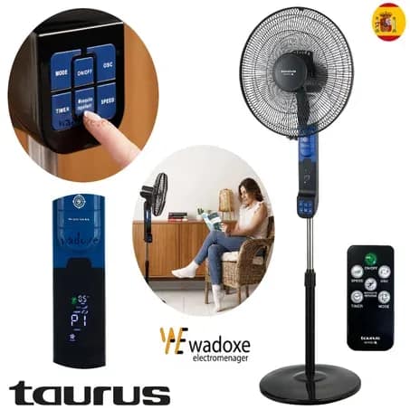 Ventilateur au design ergonomique + fonction anti-moustiques - TAURUS