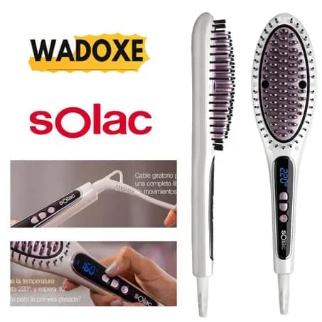 Brosse coiffante céramique - SOLAC