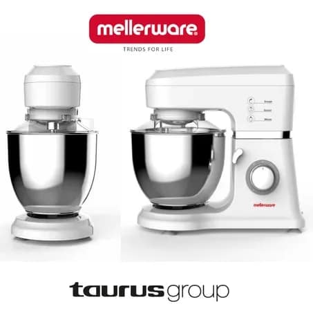 Pétrin multifonction 6 vitesses avec bol inox - MELLERWARE