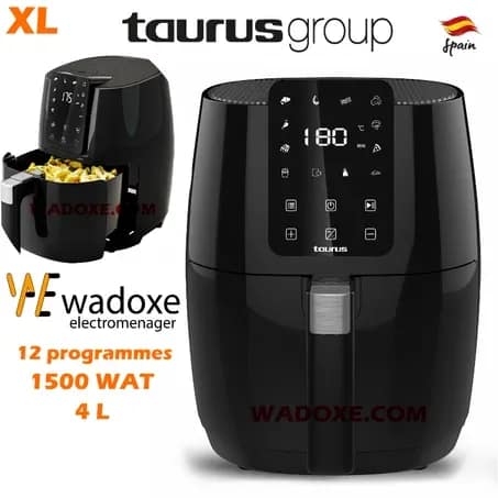 Friteuse à air XL sans huile 4 L, 10 programmes - garantie 2 ans - TAURUS
