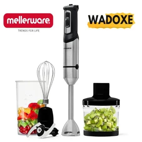 Mixeur plongeant professionnel 3 en 1, 1000 W - MELLERWARE
