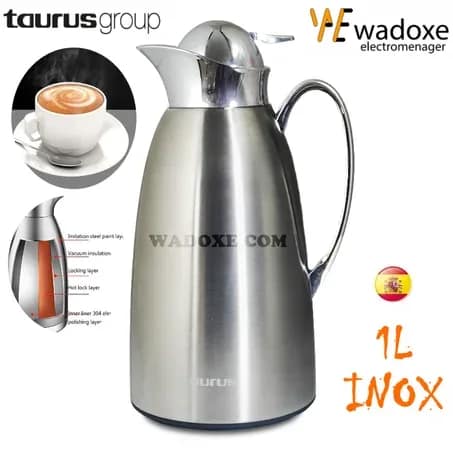 Thermos isotherme inox pour le bureau, les voyages et la maison - TAURUS