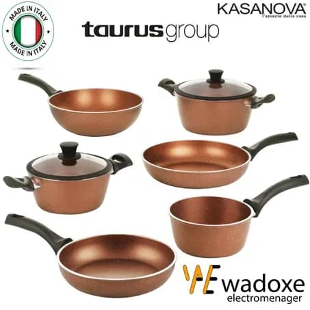 Batterie de cuisine FORGIA granit 8 pièces - BY KASANOVA