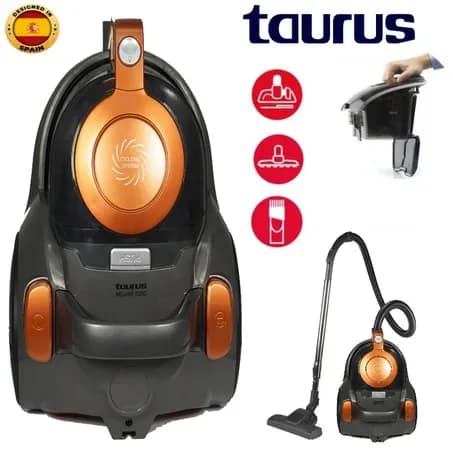 Aspirateur traîneau puissant avec accessoire sols durs et parquet - TAURUS
