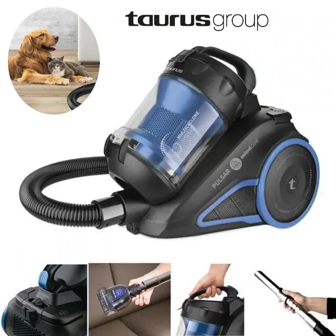 Aspirateur traîneau avec accessoire poils d'animaux - TAURUS