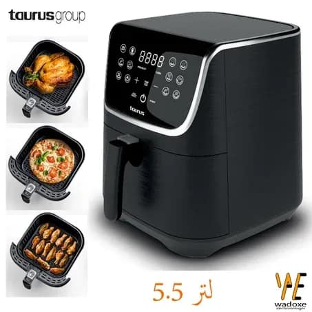 Friteuse à air sans huile 5,5 L, 12 programmes - TAURUS