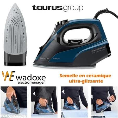 مكواة بُخار للمحترفين من سيراميك - TAURUS